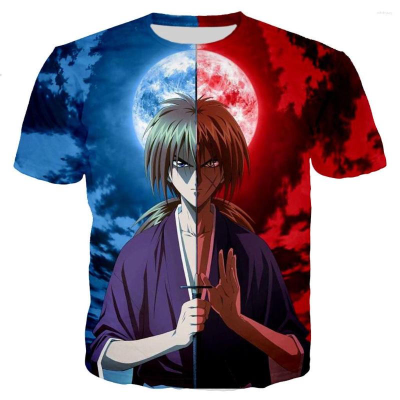 Men's T Shirts Anime Rurouni Kenshin Men/women Fashion Cool 3D Printed T-shirts Unisex Casual Style Tshirt Streetwear Short Sleeves Around, 06
Men's T Shirts Anime Rurouni Kenshin Men/women Fashion Cool 3D Printed T-shirts Unisex Casual Style Tshirt Streetwear Short Sleeves Around, 06