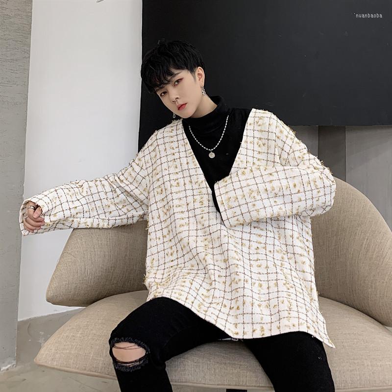Men's Hoodies Male Vintage Streetwear Hoodie Coat Outerwear Men V-neck Loose Casual Plaid Woolen Pullover Sweatshirt Jacket Overcoat, Black
Men's Hoodies Male Vintage Streetwear Hoodie Coat Outerwear Men V-neck Loose Casual Plaid Woolen Pullover Sweatshirt Jacket Overcoat, Black