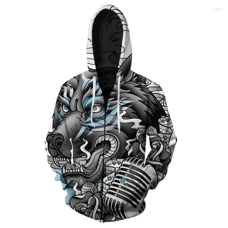 Men's Hoodies 2023 With Zipper Men Cool Wolf 3d Print Sweatshirts Man Hip Hop Streetwear Punk Hoded Jackets Tops, Lls-5307
Men's Hoodies 2023 With Zipper Men Cool Wolf 3d Print Sweatshirts Man Hip Hop Streetwear Punk Hoded Jackets Tops, Lls-5307