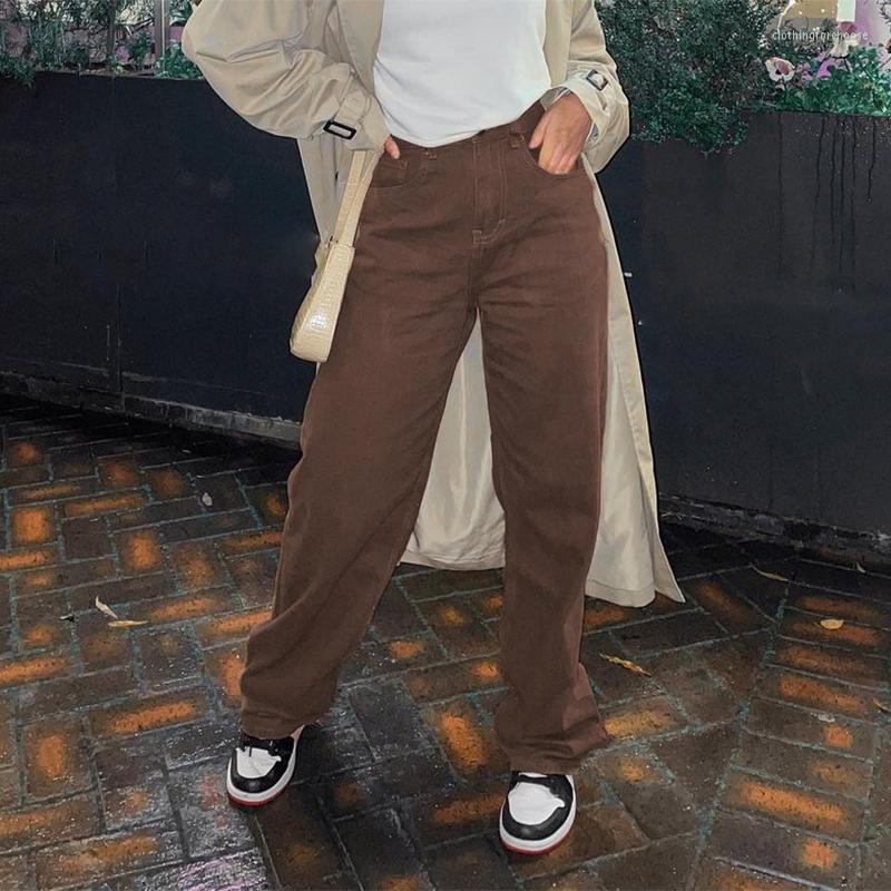 Women' Jeans Women' Solid Color High Waist Trousers Close-Fitting Pants Straight-Leg For Spring Summer Streetwear Y2k, Auburn
Women' Jeans Women' Solid Color High Waist Trousers Close-Fitting Pants Straight-Leg For Spring Summer Streetwear Y2k, Auburn