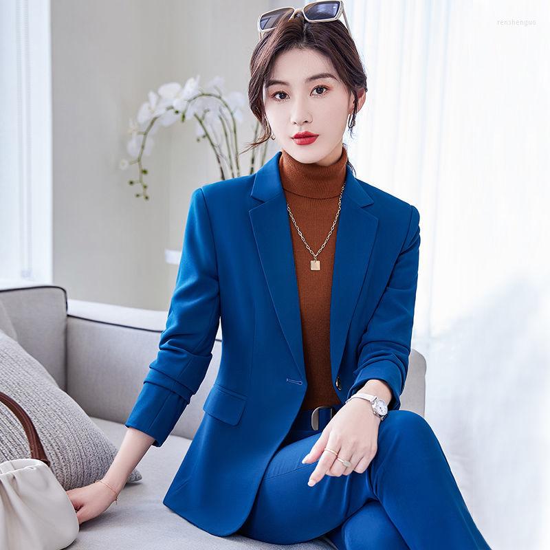 Women' Two Piece Pants Fashion Women' Pant Suits Office Lady Business Work Uniform 2 Blazer Set Autumn Spring Formal Suit Female W31, Lanse 
Women' Two Piece Pants Fashion Women' Pant Suits Office Lady Business Work Uniform 2 Blazer Set Autumn Spring Formal Suit Female W31, Lanse
