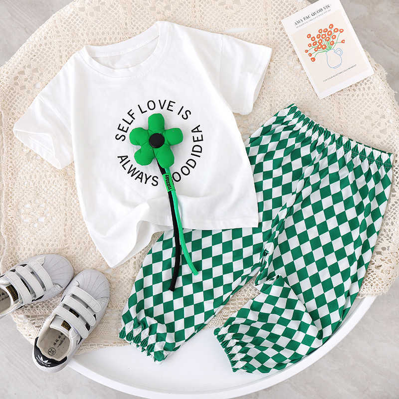Sets LZH Set Summer Children Clothing For Baby Girls Clothes TshirtPants Pcs Outfit Suit Casual Kids Tracksuit, Green
Sets LZH Set Summer Children Clothing For Baby Girls Clothes TshirtPants Pcs Outfit Suit Casual Kids Tracksuit, Green