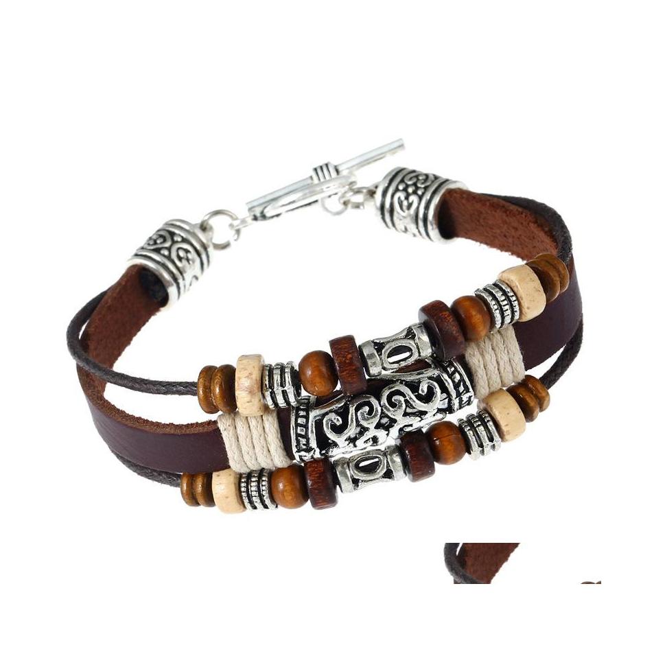 Link Chain Leather Bracelet Bangle Accessories Friend Jewelry Gift Vintage Couple Punk Braided Bracelets Drop Delivery Dh8Bv
Link Chain Leather Bracelet Bangle Accessories Friend Jewelry Gift Vintage Couple Punk Braided Bracelets Drop Delivery Dh8Bv