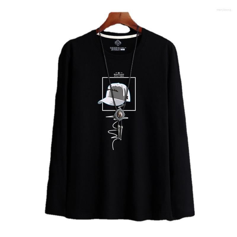 Men' T Shirts Long Sleeve Spring And Autumn Daily Cotton Tops Tees T-Shirt Men' Youth Korean Style O-Neck Loose Casual, A-black
Men' T Shirts Long Sleeve Spring And Autumn Daily Cotton Tops Tees T-Shirt Men' Youth Korean Style O-Neck Loose Casual, A-black