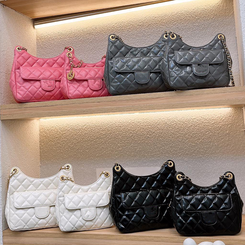Early Spring 2023 Gold Coin Croissants Vintage Quilted Leather Channel Bags Women's Fashion Crossbody Handbag Classic Chest Bags Designer New Chain Tote Shoulder, Box not separately
Early Spring 2023 Gold Coin Croissants Vintage Quilted Leather Channel Bags Women's Fashion Crossbody Handbag Classic Chest Bags Designer New Chain Tote Shoulder, Box not separately