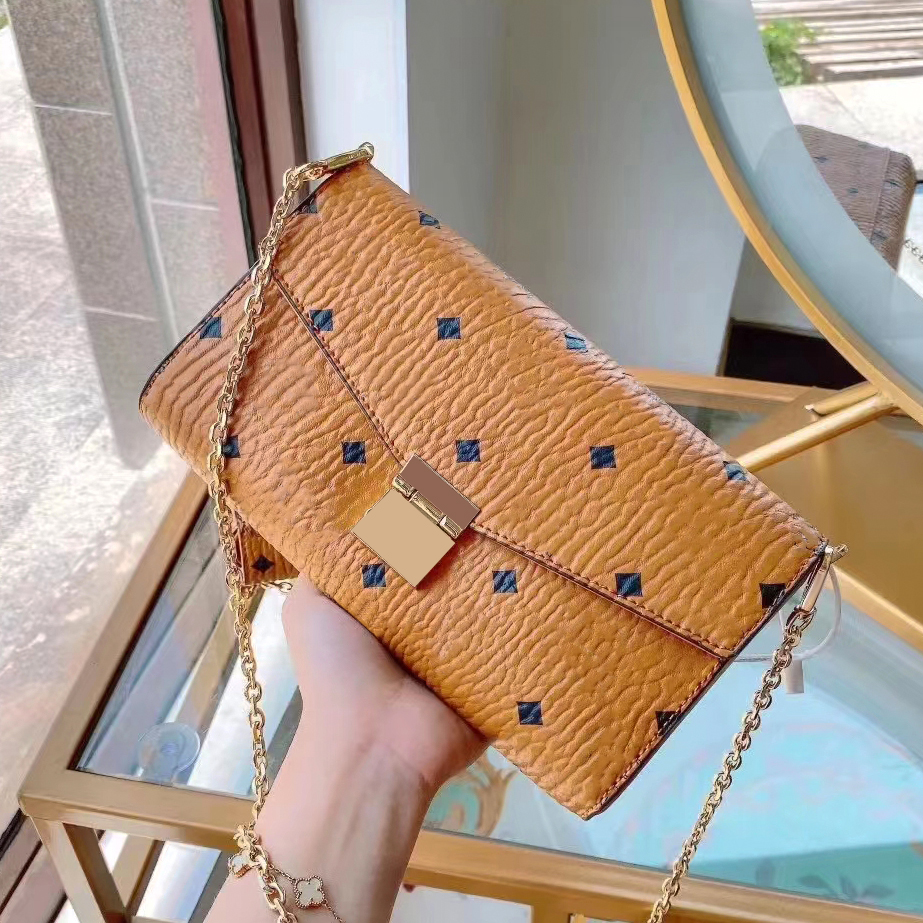 Genuine Leather Famous Classic flap Luxurys Designer Bags MC Shoulder Bag Crossbody Women's WOC Chain tote fashion Evening Handbag city waist gift wallet Clutch bags