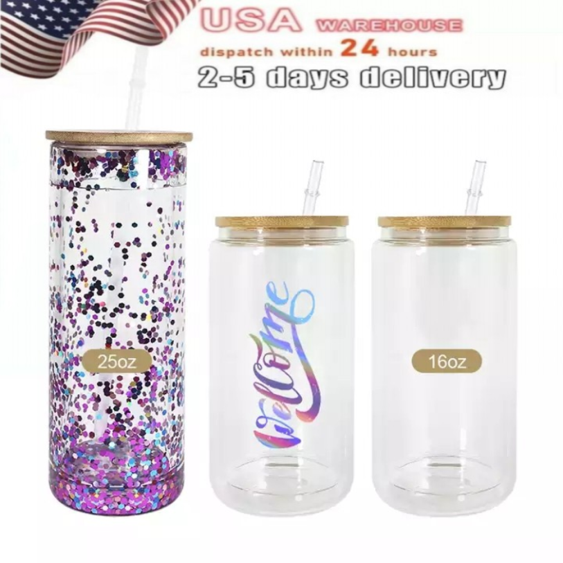 USA Local Warehouse 2 Days Delivery 12/16/25oz Pre-drilled Water Bottles Double Wall Snow Globe Glass Mugs Super Size Coffee Tea Tumblers, Clear for snow globe
USA Local Warehouse 2 Days Delivery 12/16/25oz Pre-drilled Water Bottles Double Wall Snow Globe Glass Mugs Super Size Coffee Tea Tumblers, Clear for snow globe
