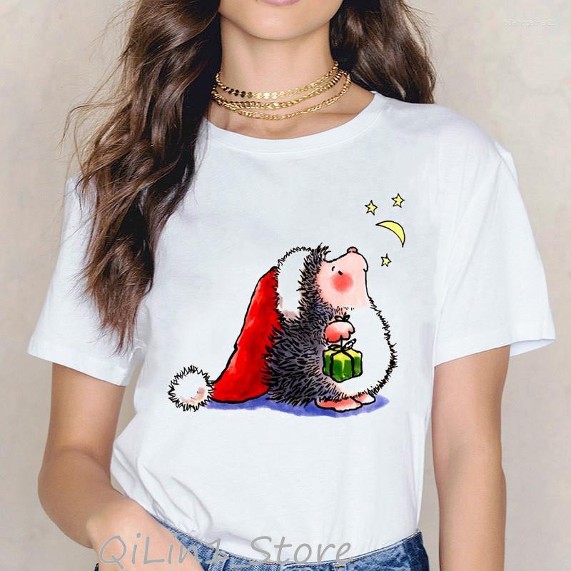 Women' T Shirts Harajuku Kawaii Hedgehogs Animal Print Tee Shirt Femme 90s Birthday Christmas Gift Summer Top Cute Women Tumblr Clothes, 10401
Women' T Shirts Harajuku Kawaii Hedgehogs Animal Print Tee Shirt Femme 90s Birthday Christmas Gift Summer Top Cute Women Tumblr Clothes, 10401