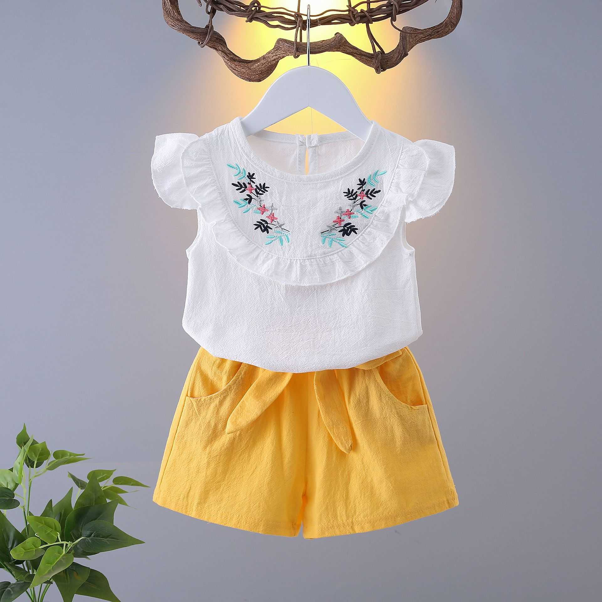LZH Summer Casual Sports Suit Kids Costume Sleeveless Newborn Baby Clothing Sets For Girls Years Outfit, Rose red
LZH Summer Casual Sports Suit Kids Costume Sleeveless Newborn Baby Clothing Sets For Girls Years Outfit, Rose red
