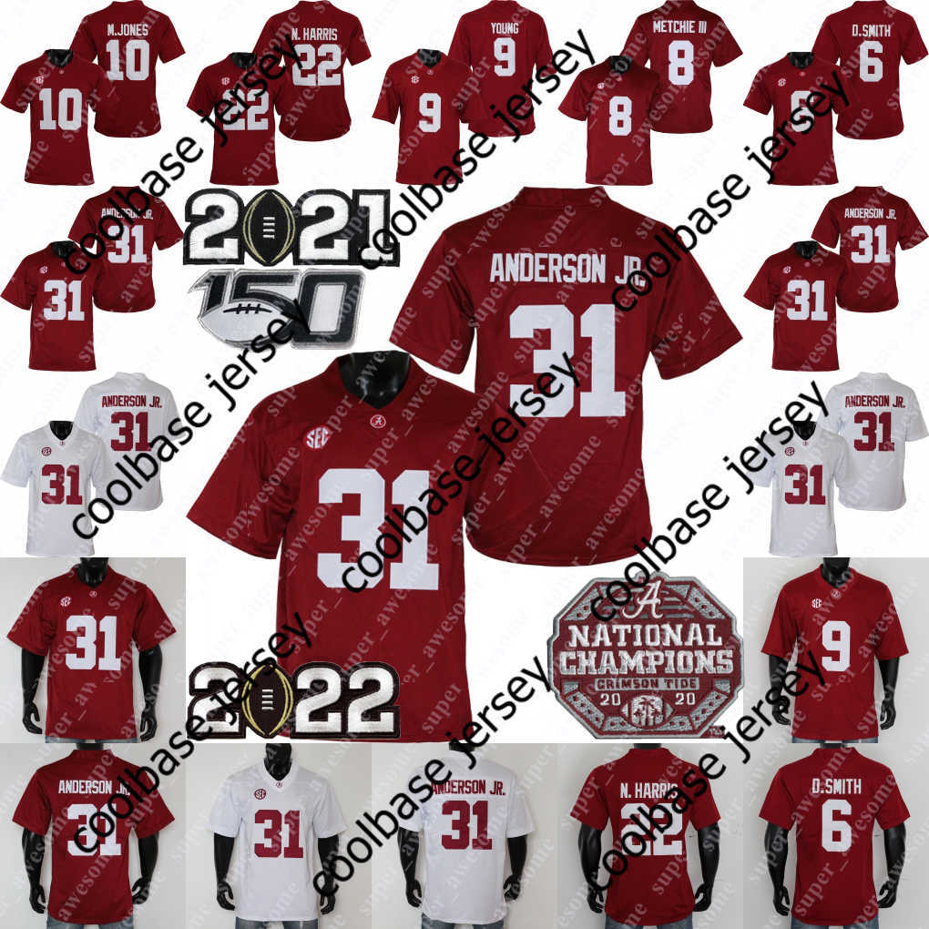 Alabama Crimson Tide Football Jersey Bryce Young Will Anderson Jr. Jase McClellan Traeshon Holden Jahmyr Gibbs Najee Harris Jaylen Waddle, Red-150th patch
Alabama Crimson Tide Football Jersey Bryce Young Will Anderson Jr. Jase McClellan Traeshon Holden Jahmyr Gibbs Najee Harris Jaylen Waddle, Red-150th patch