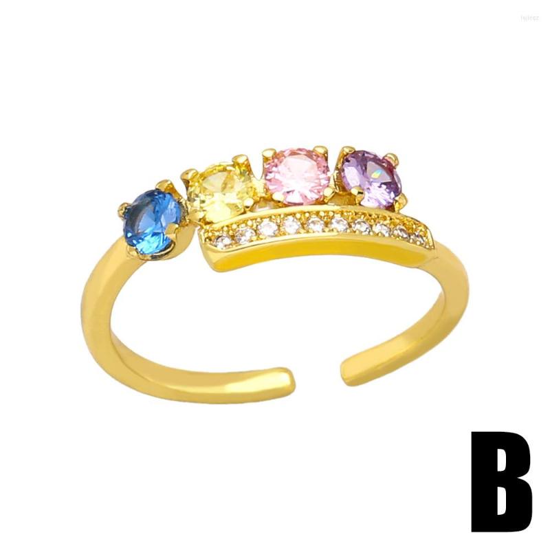 Cluster Rings Gold Plated CZ Stone Ring For Women Adjustable Opening Finger Zircon Summer Beach Party Jewelry
Cluster Rings Gold Plated CZ Stone Ring For Women Adjustable Opening Finger Zircon Summer Beach Party Jewelry