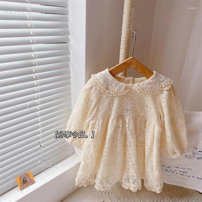 Girl Dresses Spring Autumn Baby Girls Lace Dress Vintage Embroidery Princess Birthday Long Sleeve Kids Winter Children Clothing, Beige
Girl Dresses Spring Autumn Baby Girls Lace Dress Vintage Embroidery Princess Birthday Long Sleeve Kids Winter Children Clothing, Beige