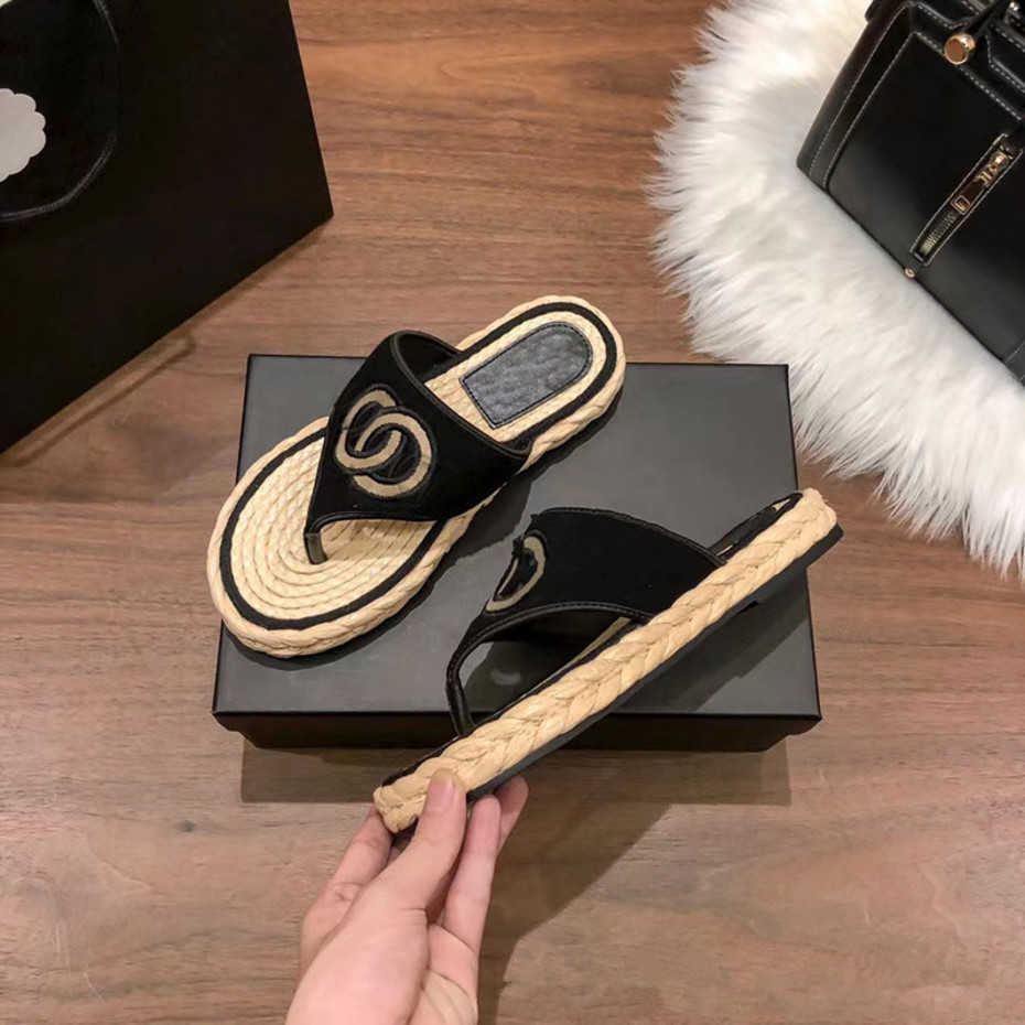 2023 Luxury Espadrilles Summer Slippers Logo Flip Flops Women Straw Thong Sandal SLip On Platform Slides Designer flat Mule Beach Pool Shoes Tweed Loafer Sneakers, Chyf2131 black
2023 Luxury Espadrilles Summer Slippers Logo Flip Flops Women Straw Thong Sandal SLip On Platform Slides Designer flat Mule Beach Pool Shoes Tweed Loafer Sneakers, Chyf2131 black