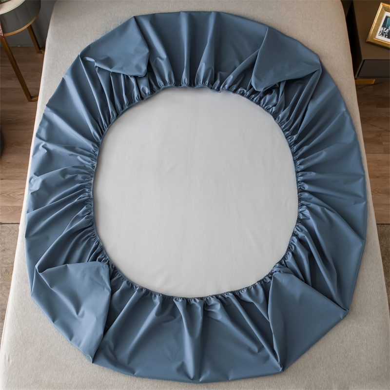 Mattress Pad Waterproof Mattress Protector Cover Elastic Fitted Sheet Breathable Pad Bed Double Couple Bedspread 2 People 90 150 180x200 230214