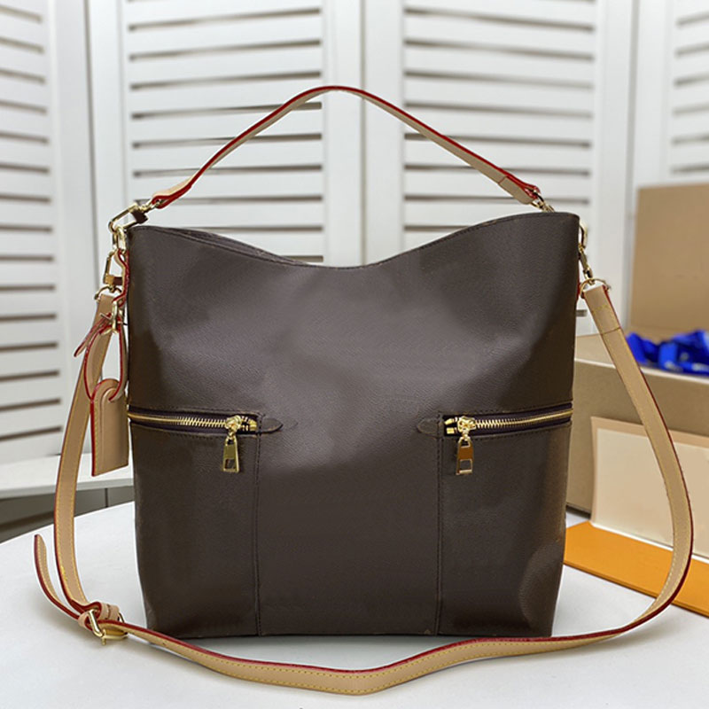 Handbag Tote Bag Shoulder Bag Bottom Nail Removable Handle Strap Real Leather Gold Hardware Exterior Zip Pocket Women Shoulder Bags