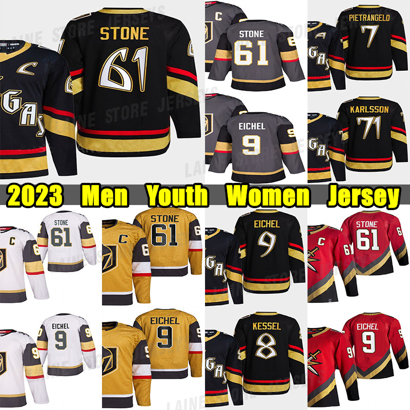 #61 Mark Stone Reverse Retro hockey jersey #9 Jack Eichel 8 Phil Kessel Alex Pietrangelo William Karlsson Jonathan Marchessault Logan Thompson jerseys, Gold men
#61 Mark Stone Reverse Retro hockey jersey #9 Jack Eichel 8 Phil Kessel Alex Pietrangelo William Karlsson Jonathan Marchessault Logan Thompson jerseys, Gold men