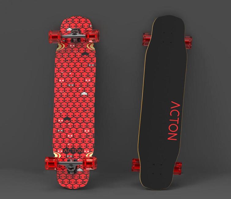 ACTON D1 Skateboarding Portable Travel Max Load 150kg Skateboard Luminous Wheel Scooter From Youpin6529104, Red
ACTON D1 Skateboarding Portable Travel Max Load 150kg Skateboard Luminous Wheel Scooter From Youpin6529104, Red