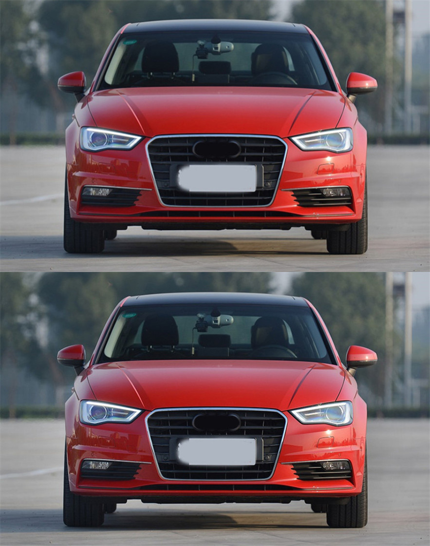 Car Styling for A3 Headlights 20 13-20 16 Upgrade S3 All LED Headlight DRL Hid Head Lamp Angel Eye Bi Xenon Beam Accessories