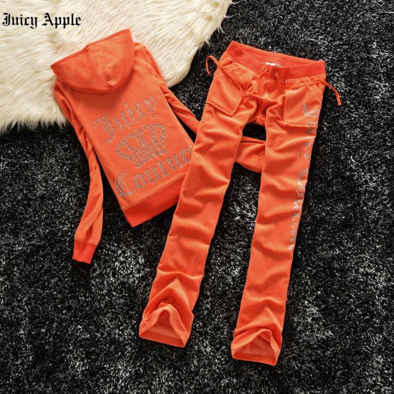 Tracksuits - Plush Velvet Tracksuit Womens Set: Cozy Hoodies and Pants Sets Women, High-End Sewing Suit, Lightweight for Daily Use C260312