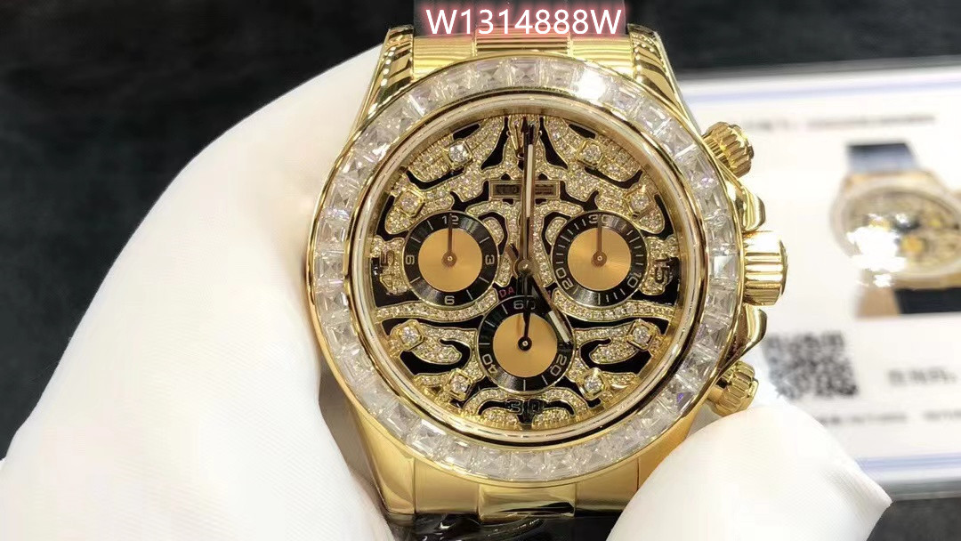 Custom Watch diameter 40mm 4130 movement pack 18k white gold rose South Africa true drill ring mouth Mosan Drill Natural rubber watch band, As shown
Custom Watch diameter 40mm 4130 movement pack 18k white gold rose South Africa true drill ring mouth Mosan Drill Natural rubber watch band, As shown