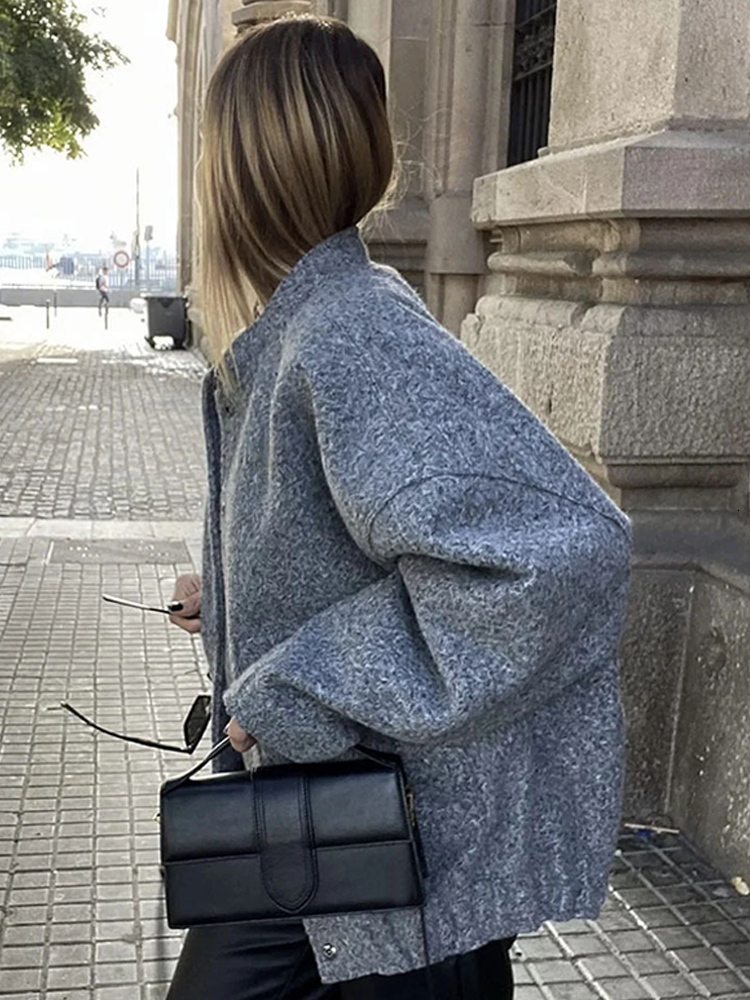 Women' Jackets Gray Bomber For Women 2023 Spring Casual Pocket Zipper Coat Vintage Long Sleeve Button Female Outerwear Chic Overshirt 230215, Ivory white
Women' Jackets Gray Bomber For Women 2023 Spring Casual Pocket Zipper Coat Vintage Long Sleeve Button Female Outerwear Chic Overshirt 230215, Ivory white