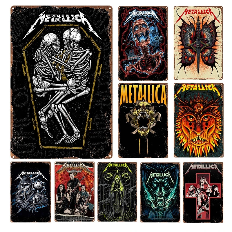Classic Skull art painting Band Rock Album Cover Tin Signs Vintage Plaque Metal Retro Posters for Room Music Bar Home Cafe Wall Art Paintings decor Size 30X20CM w02
Classic Skull art painting Band Rock Album Cover Tin Signs Vintage Plaque Metal Retro Posters for Room Music Bar Home Cafe Wall Art Paintings decor Size 30X20CM w02