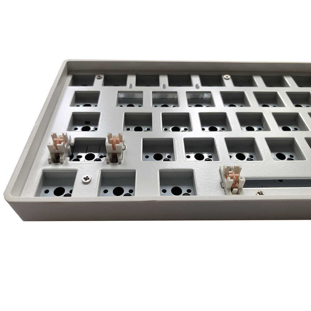Keyboards ZUOYA TESTER68 customized Mechanical keyboard kit TES68 hot-swappable shaft base axis 2.4G Bluetooth customized wireless keyboar T230215
