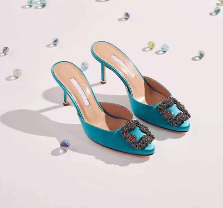 Women SANDAL New pump dress shoes high heels MANOLOS-BLAHNIKS Low heel HANGISIMU Sandalias Satin Jewel Buckle Mules Slide sandals pointy toe HYJ1
Women SANDAL New pump dress shoes high heels MANOLOS-BLAHNIKS Low heel HANGISIMU Sandalias Satin Jewel Buckle Mules Slide sandals pointy toe HYJ1