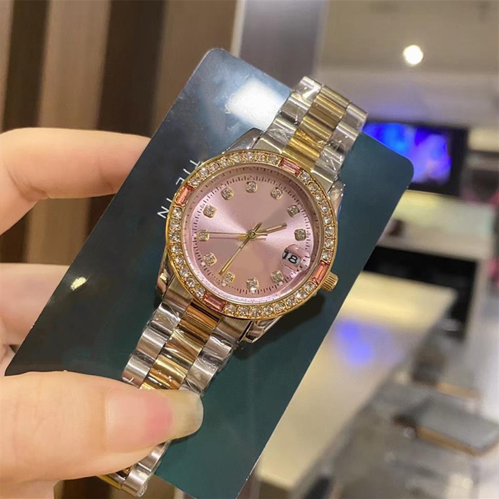 hjd 2022 Women's diary Watch Diamond Dial gold and silver strap quartz movement fashion designer Wristwatches 279381 Week Wat200O, Customize
hjd 2022 Women's diary Watch Diamond Dial gold and silver strap quartz movement fashion designer Wristwatches 279381 Week Wat200O, Customize
