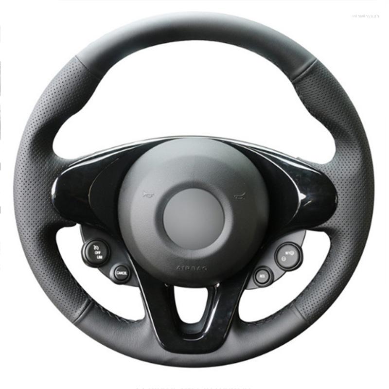 Steering Wheel Covers Top Leather Hand-stitch On Wrap Cover For Smart Fortwo Forfour 2023-2023
Steering Wheel Covers Top Leather Hand-stitch On Wrap Cover For Smart Fortwo Forfour 2023-2023