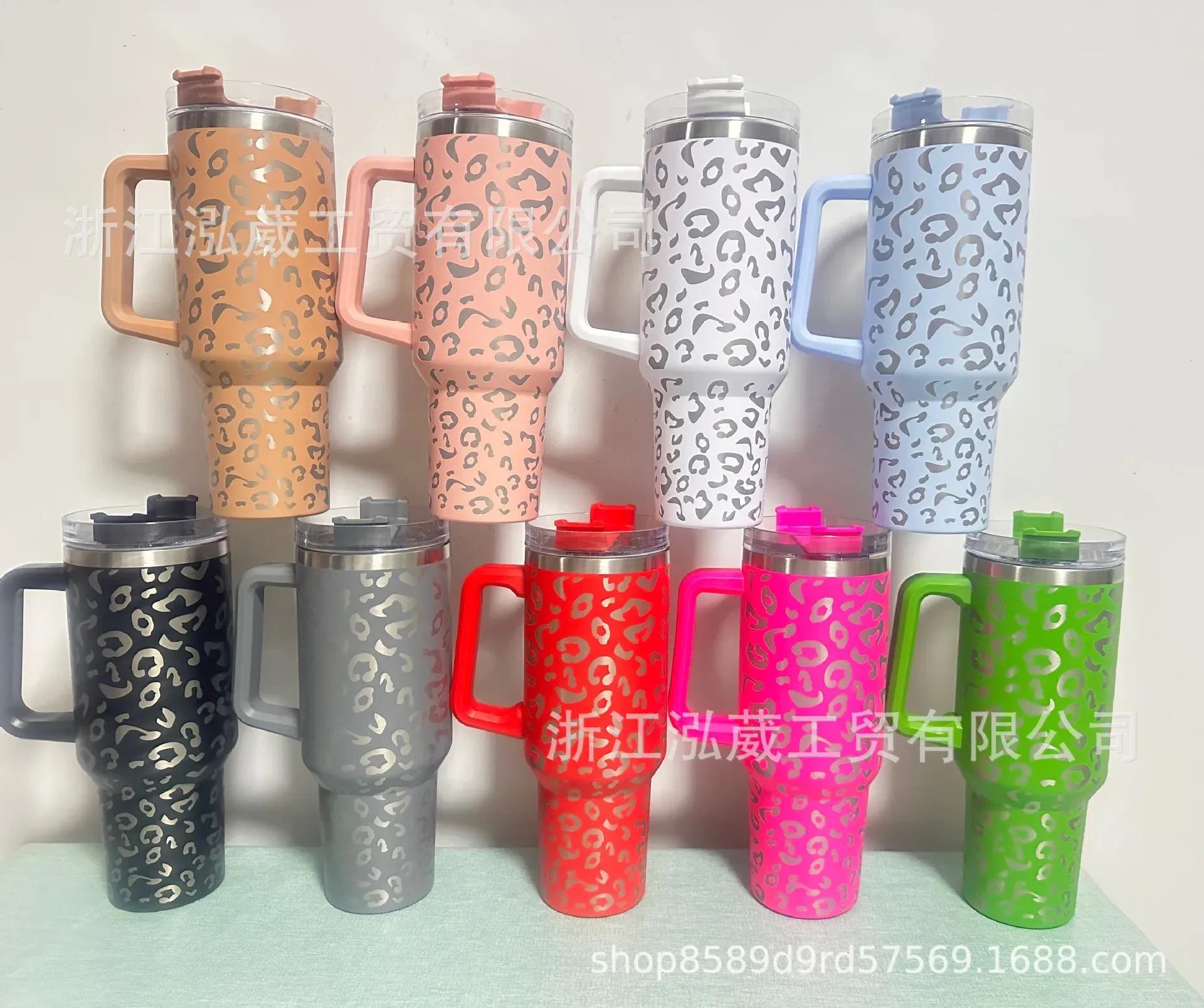 New 40oz Stanley Tumbler Cow Print Leopard with Handle and Straw Stainless Steel Insulated Travel Mug Insulated Water Bottles Keep Drinks Cold Cup, Multi-color
New 40oz Stanley Tumbler Cow Print Leopard with Handle and Straw Stainless Steel Insulated Travel Mug Insulated Water Bottles Keep Drinks Cold Cup, Multi-color