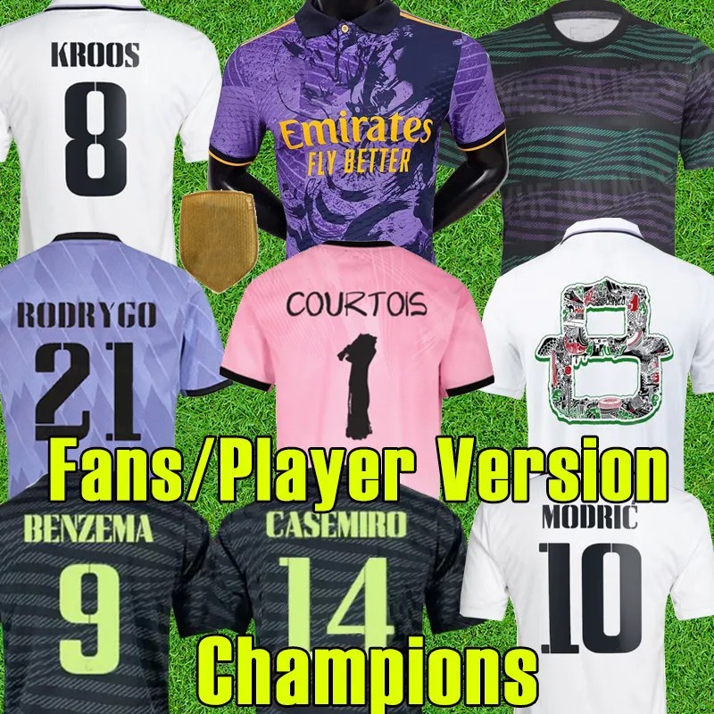 S-4XL BENZEMA 23/24 Soccer Jerseys VINI JR VALVERDE TCHOUAMENI 2022 2023 Fans Player Real MADRIDS Men Football Shirt CAMAVINGA MODRIC Champions Camiseta Kids Kits, 22 23 home patch
S-4XL BENZEMA 23/24 Soccer Jerseys VINI JR VALVERDE TCHOUAMENI 2022 2023 Fans Player Real MADRIDS Men Football Shirt CAMAVINGA MODRIC Champions Camiseta Kids Kits, 22 23 home patch