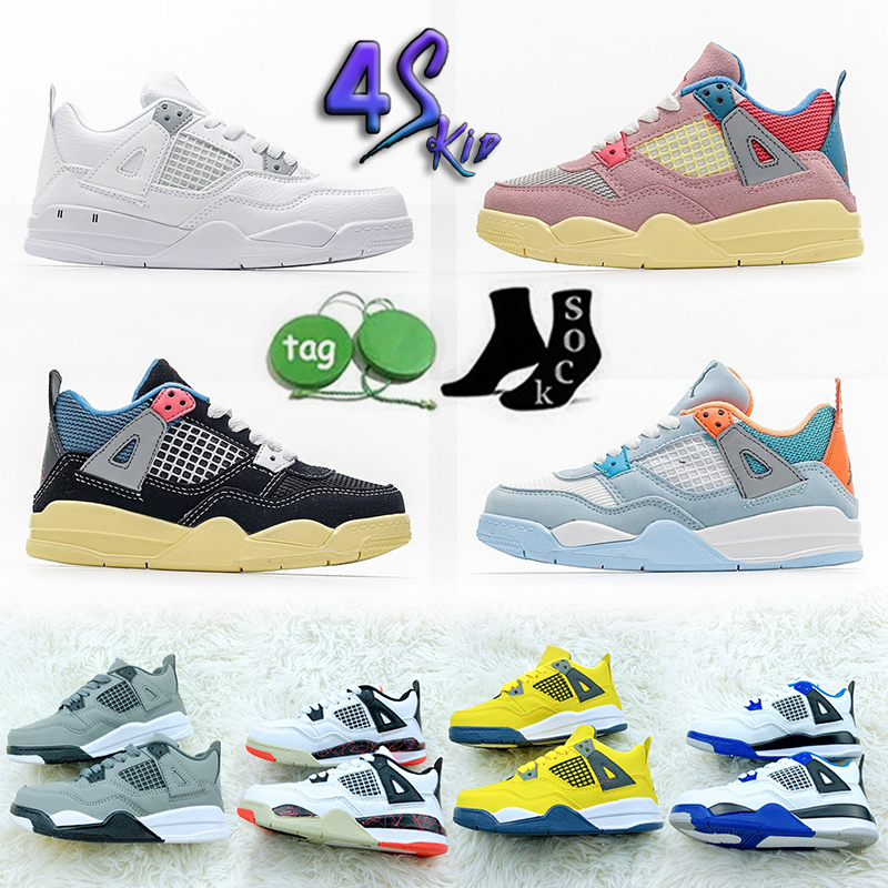 Basketball Shoes Motorsports Sneakers University Blue Black Cat White Cement Fire Red Cactus Jack 4 4s for Kids Designers Jumpman Iv Youth
Basketball Shoes Motorsports Sneakers University Blue Black Cat White Cement Fire Red Cactus Jack 4 4s for Kids Designers Jumpman Iv Youth