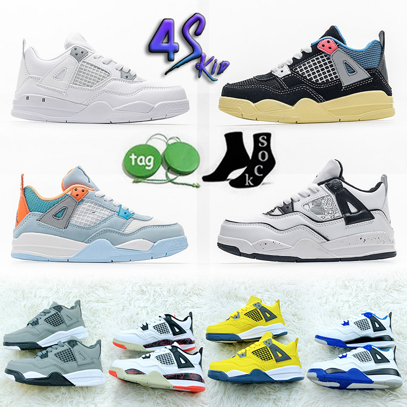 Kids Athletic Outdoor Basketball Shoes Baby Sneaker 4 jordan jordans4 jordan4 Money Toddler TD 4s Preschool Girls Boys Kid Babies Child Sports Sneakers Size 26-35
Kids Athletic Outdoor Basketball Shoes Baby Sneaker 4 jordan jordans4 jordan4 Money Toddler TD 4s Preschool Girls Boys Kid Babies Child Sports Sneakers Size 26-35