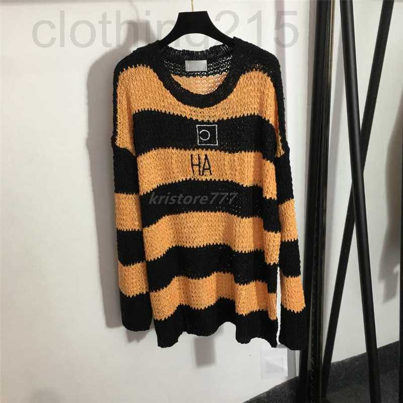 Women's Knits & Tees Designer 2022 women's loose hollow out sweaters knits designer tops with striped girls milan runway crop top shirt brand high end custom LR6X, Multi
Women's Knits & Tees Designer 2022 women's loose hollow out sweaters knits designer tops with striped girls milan runway crop top shirt brand high end custom LR6X, Multi