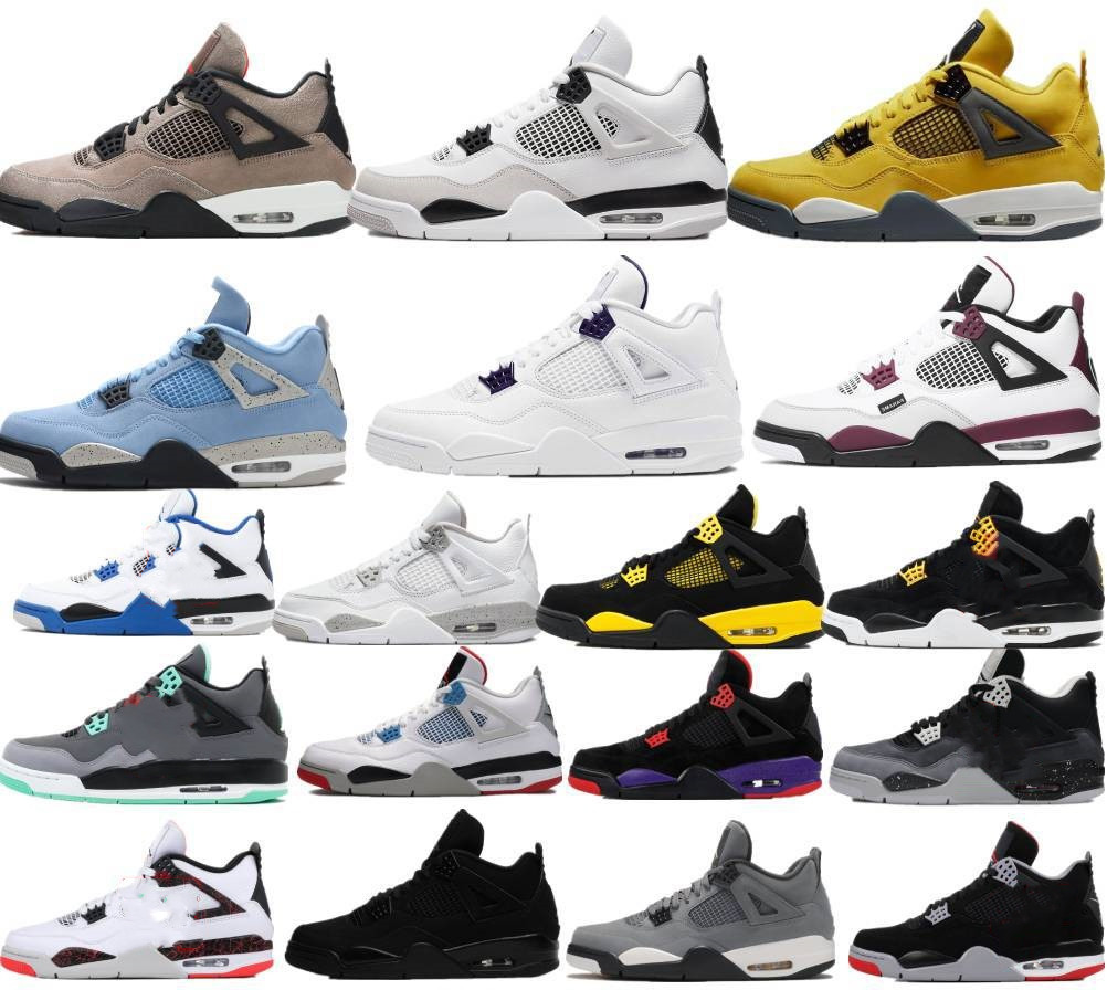 Jumpman 4 Retro Men Basketball Shoes 4s Black Cat Universitys Blue Women Oreo Sneaker Tour Yellow Sail Kaws Purple Metallic Bred Designers Sneakers Eur 36-47, #23
Jumpman 4 Retro Men Basketball Shoes 4s Black Cat Universitys Blue Women Oreo Sneaker Tour Yellow Sail Kaws Purple Metallic Bred Designers Sneakers Eur 36-47, #23