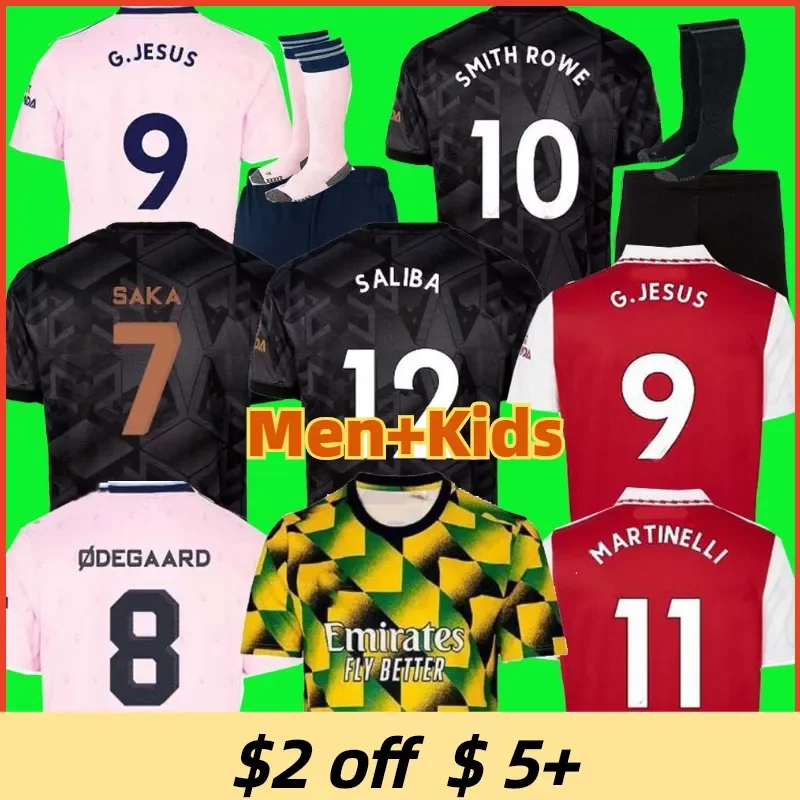 22 23 SAKA G. JESUS soccer jersey SMITH ROWE Fans Player version Gunners MARTINELLI ODEGAARD THOMAS NKETIAH TIERNEY 2022 2023 Home Away football shirt Men kids kit, 22 23 away kids
22 23 SAKA G. JESUS soccer jersey SMITH ROWE Fans Player version Gunners MARTINELLI ODEGAARD THOMAS NKETIAH TIERNEY 2022 2023 Home Away football shirt Men kids kit, 22 23 away kids