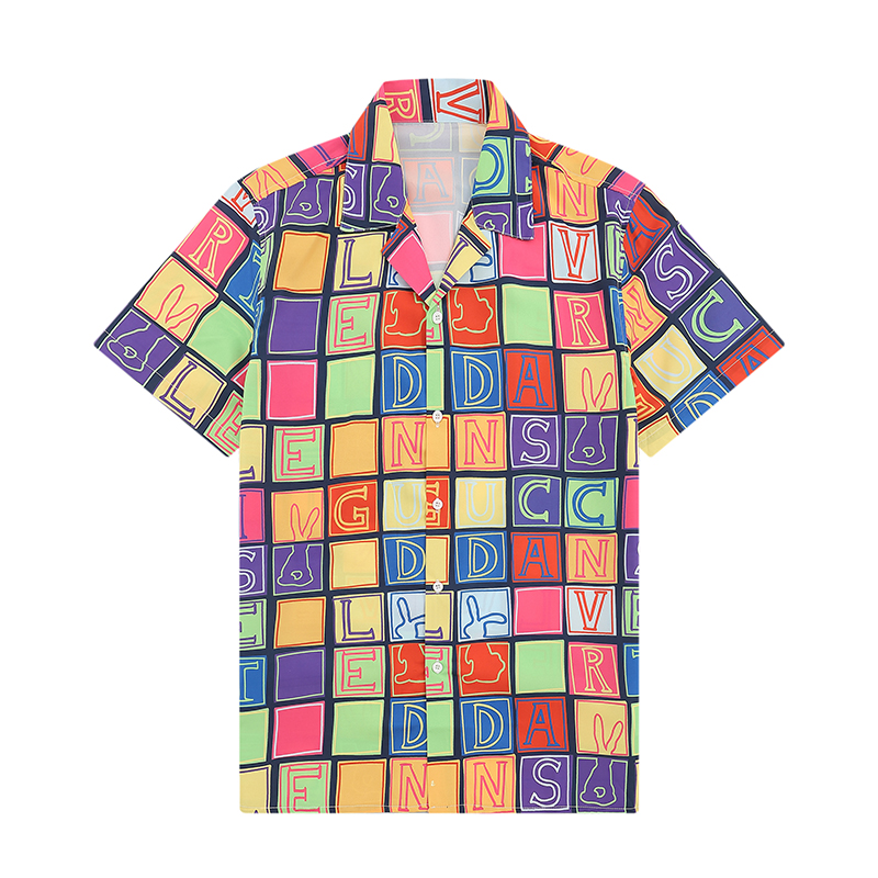 23ss Design Blouse Shirts Men's Camisas De Hombre Fashion Hawaii Print Bowling Shirts Men Short Sleeve Variety Turn Down Collar Business Dress Shirt, As picture show
23ss Design Blouse Shirts Men's Camisas De Hombre Fashion Hawaii Print Bowling Shirts Men Short Sleeve Variety Turn Down Collar Business Dress Shirt, As picture show
