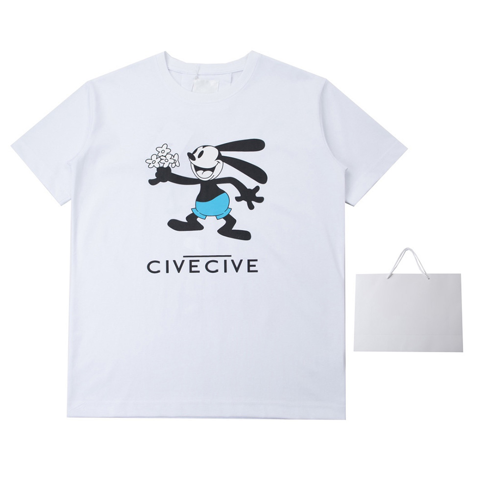 Fashion Tops Casual Men Ladies Loose T Shirt Letter Print Animal Short Sleeve Summer High Quality Best Selling Luxury Ladies T Shirt Couple Black White
Fashion Tops Casual Men Ladies Loose T Shirt Letter Print Animal Short Sleeve Summer High Quality Best Selling Luxury Ladies T Shirt Couple Black White