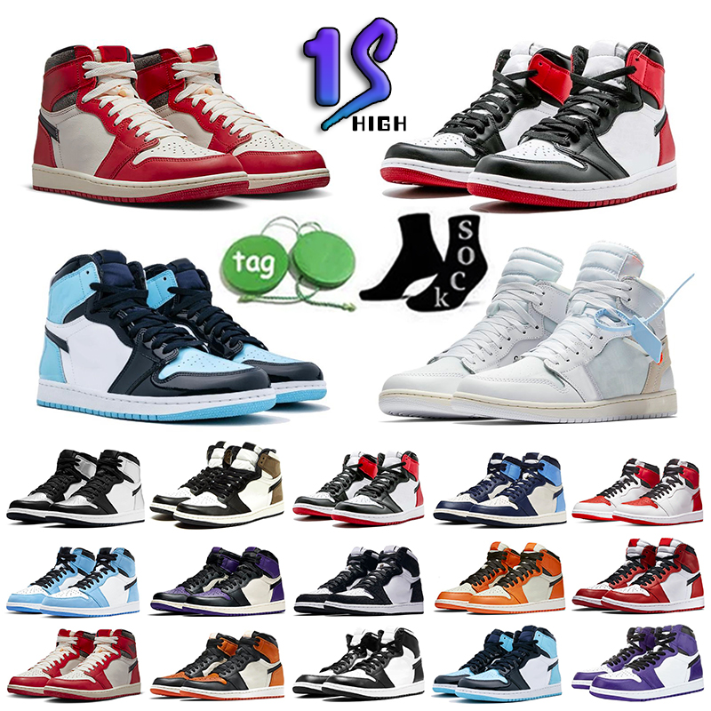 Jumpman University Blue 1 1s Basketball Shoes Mens Women Patent Bred Hyper Seafoam Fearless Twist DARK MOCHA Tan Gum Bio Hack Shadow Stage Haze Sports Sneakers
Jumpman University Blue 1 1s Basketball Shoes Mens Women Patent Bred Hyper Seafoam Fearless Twist DARK MOCHA Tan Gum Bio Hack Shadow Stage Haze Sports Sneakers