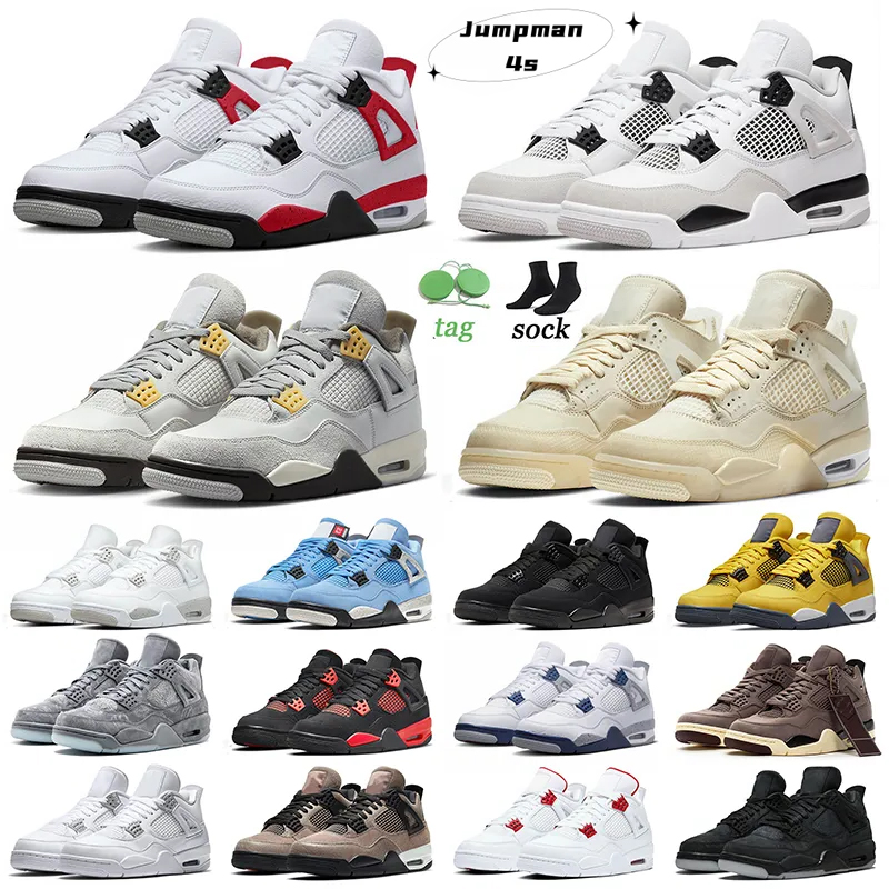 2023 Military Blacks 4 Basketball Shoes Jumpman 4s Red Cement Sail Photon Dust Black Cat University Blue White Oreo A Ma Maniere Violet Ore, A29 university pink 36-47
2023 Military Blacks 4 Basketball Shoes Jumpman 4s Red Cement Sail Photon Dust Black Cat University Blue White Oreo A Ma Maniere Violet Ore, A29 university pink 36-47