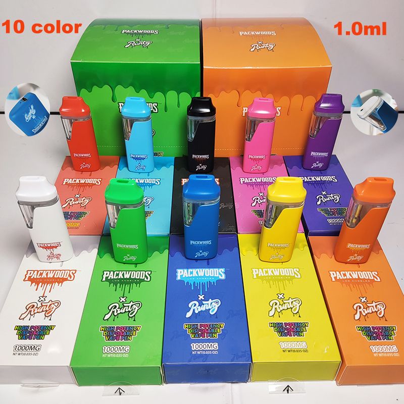 Runtz x Packwoods Disposable vape pens E cigarettes 380mAh Rechargeable Battery Empty Vape Pen 1ml Vaporizer with Packing cake sauce baked bar dabwoods jiuce
Runtz x Packwoods Disposable vape pens E cigarettes 380mAh Rechargeable Battery Empty Vape Pen 1ml Vaporizer with Packing cake sauce baked bar dabwoods jiuce