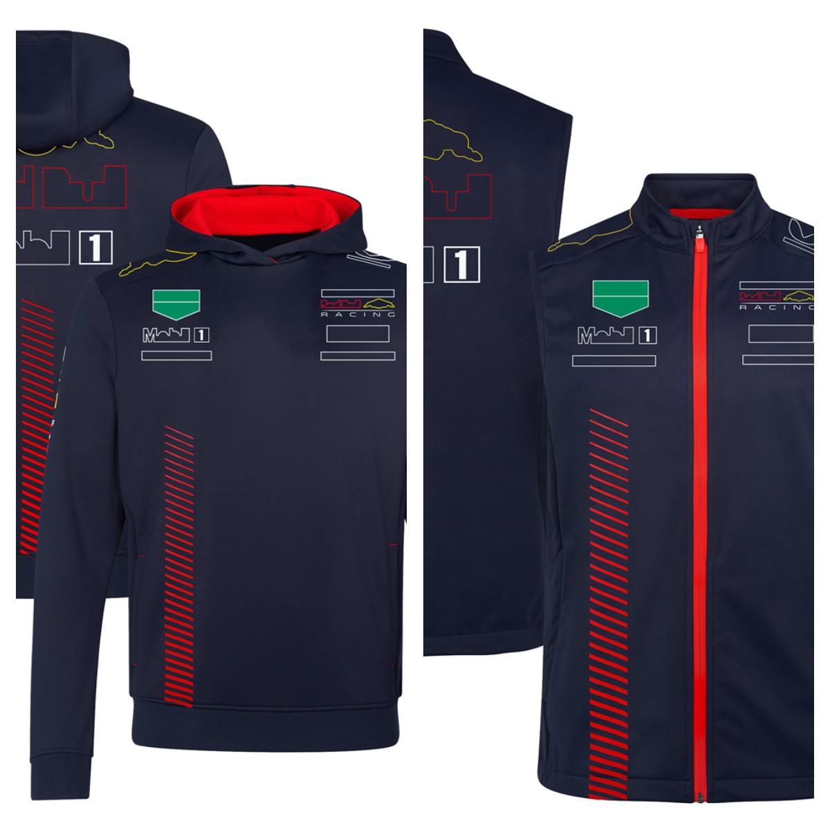 New men's and women's same model 2023 f1 Formula One team Wei clothes customized official vests of the same style
New men's and women's same model 2023 f1 Formula One team Wei clothes customized official vests of the same style