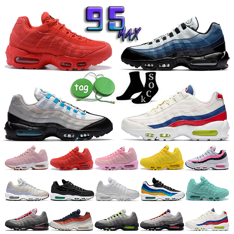 Airmaxs 95 running shoes air OG Neon 95s What The Ultramarine Red rose Pink Suede Navy Blue Corduroy men women woman Outdoor sports
Airmaxs 95 running shoes air OG Neon 95s What The Ultramarine Red rose Pink Suede Navy Blue Corduroy men women woman Outdoor sports
