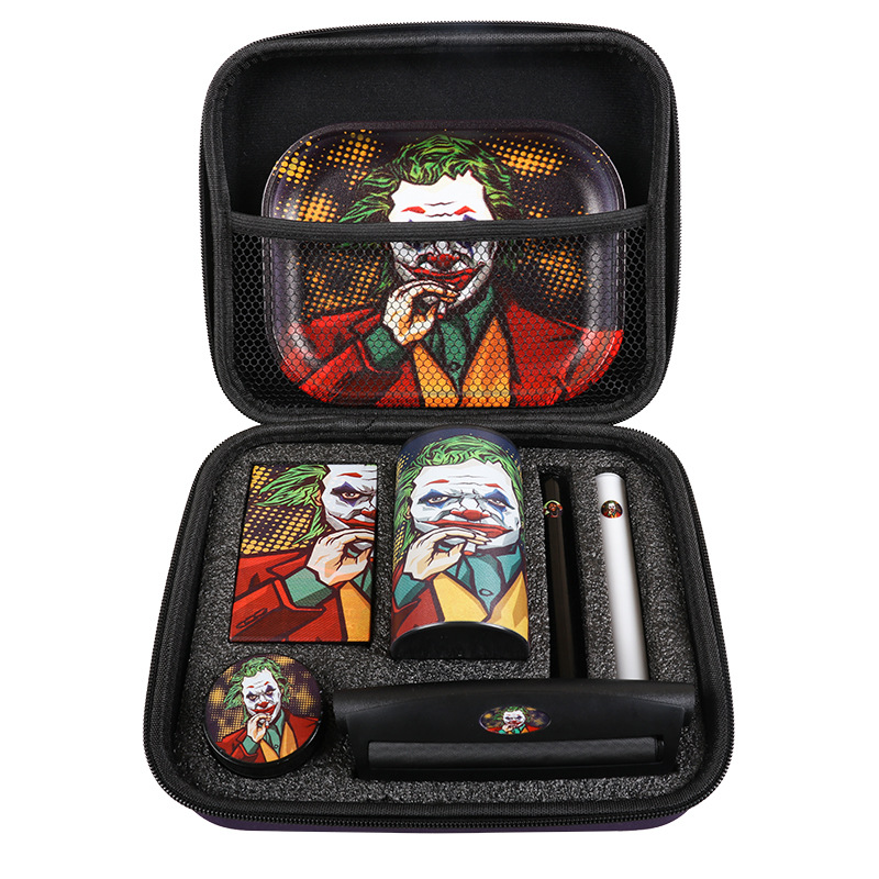 Hookahs Mini Smoke Kits Include Rolling Tray case Moisturizing Jar trays set Portable seven-piece set combination pack Smoking sets
Hookahs Mini Smoke Kits Include Rolling Tray case Moisturizing Jar trays set Portable seven-piece set combination pack Smoking sets