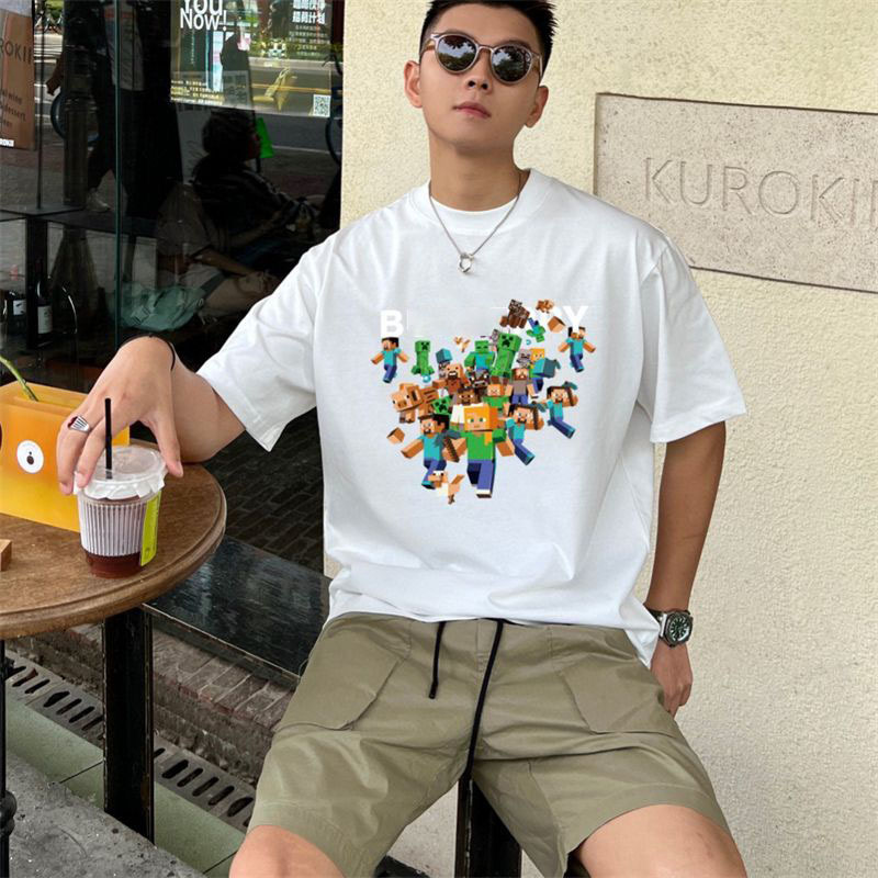 Fashion Letters Print T-Shits for Mens Women Tee Shirts with Lovely Tiger Pattern Summer Crew Neck Casual 100% cotton Summer Comfortable.ss2, White
Fashion Letters Print T-Shits for Mens Women Tee Shirts with Lovely Tiger Pattern Summer Crew Neck Casual 100% cotton Summer Comfortable.ss2, White