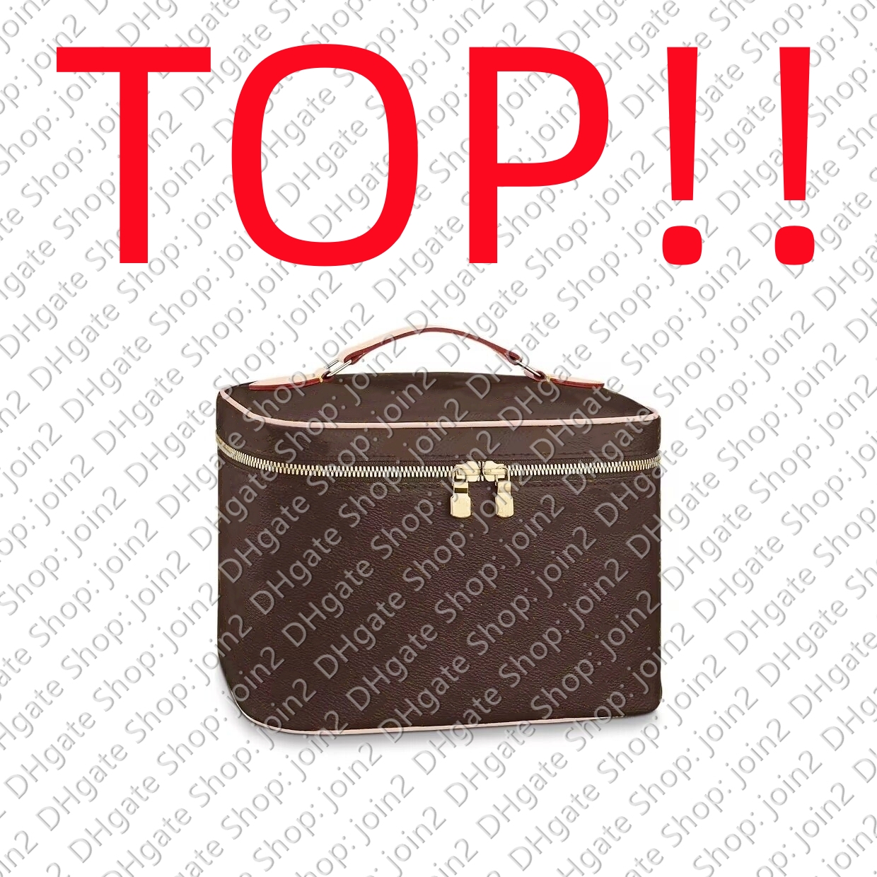 TOP. M42265 NICE BB MINI NANO Cosmetic Bag Toiletry Pouch Designer Handbag Purse Tote Hobo M44495 M44936