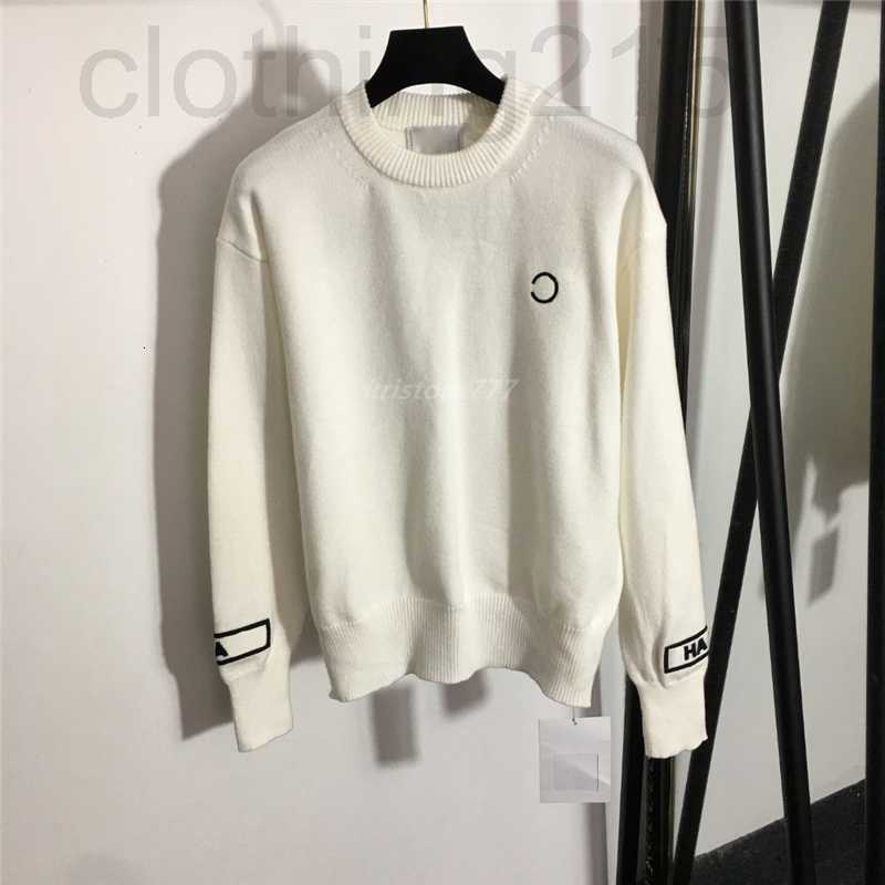 Women's Knits & Tees Designer 2022 Brand Crew Neck Sweater Tops With Letters Embroidery Milan Runway Crop Top Shirt Clothing High End 97ZY, White
Women's Knits & Tees Designer 2022 Brand Crew Neck Sweater Tops With Letters Embroidery Milan Runway Crop Top Shirt Clothing High End 97ZY, White