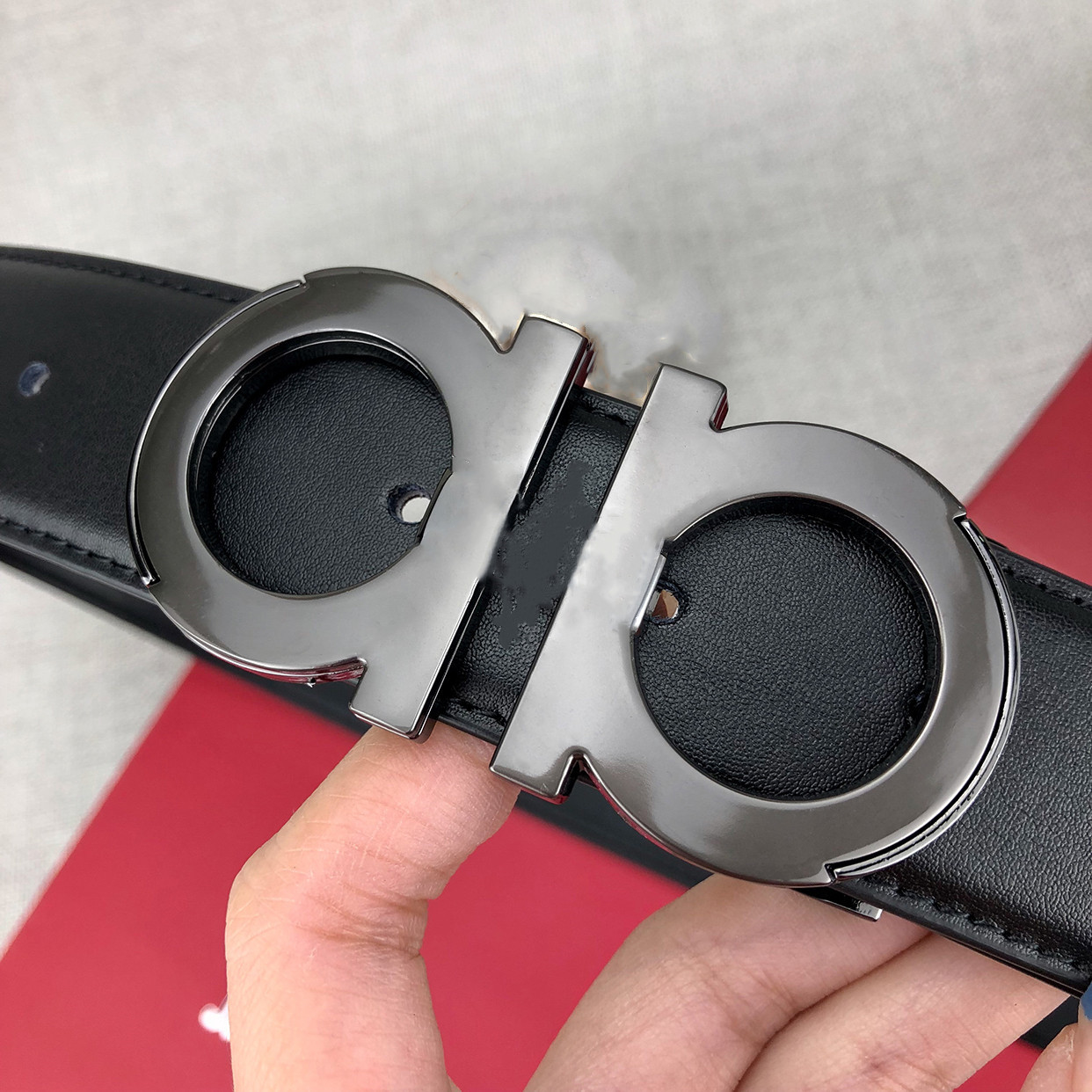 New Big Buckle Belt Designer Belts for Men Women Width 3.8CM Fashion Luxury Plain Leather Belts Waistband, Multi
New Big Buckle Belt Designer Belts for Men Women Width 3.8CM Fashion Luxury Plain Leather Belts Waistband, Multi