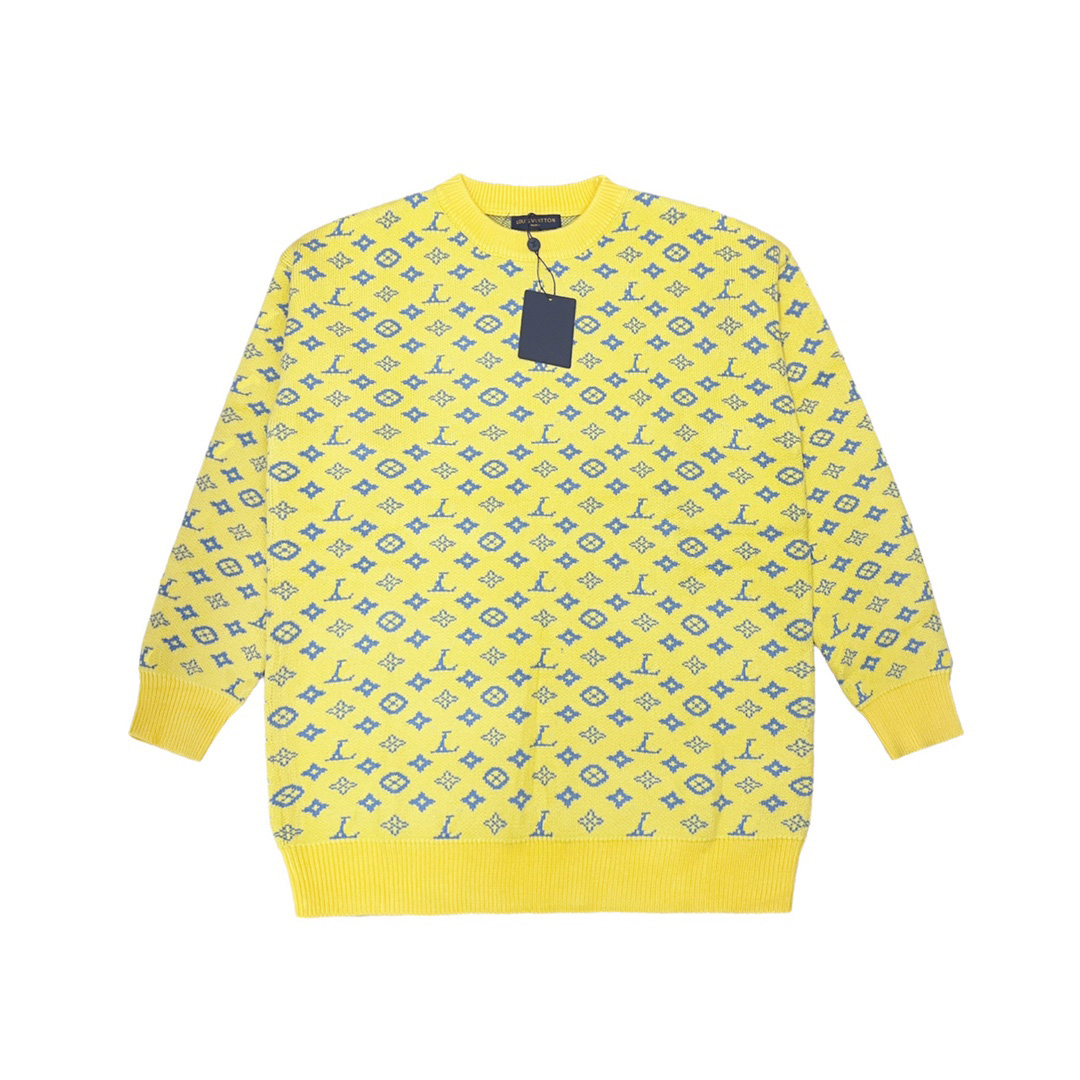 Men Ladies Sweater Fashion Ladies Casual Round Long Sleeve Sweater Men Letter Print Sweater